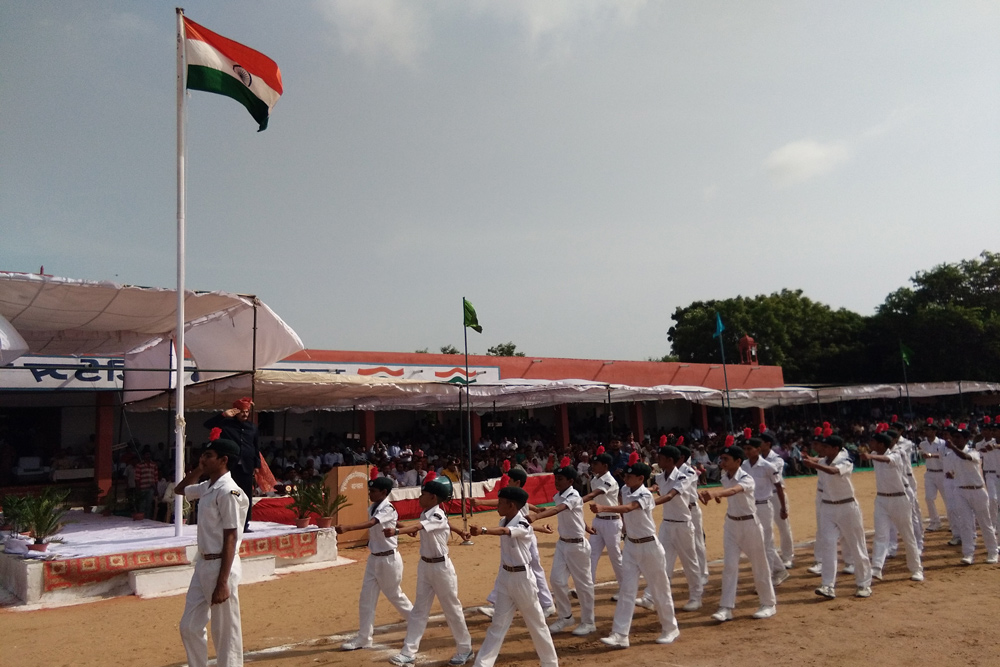 March At District Stadium